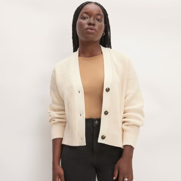Everlane Sweaters - Everlane Boxy Cotton Cardigan